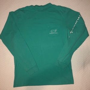 Vineyard Vines Long Sleeve Vintage Whale Tee